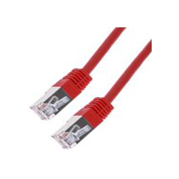 RS PRO,411-374,1 m 6 类 以太网电缆, S/FTP屏蔽, 红色 聚氯乙烯护套, RJ45 公转RJ45 公