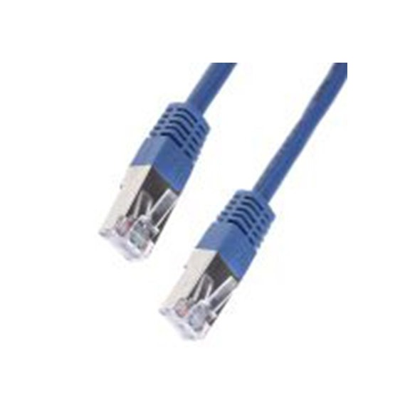 RS PRO,411-378,0.5 m 6 类 以太网电缆, S/FTP屏蔽, 蓝色 聚氯乙烯护套, RJ45 公转RJ45 公