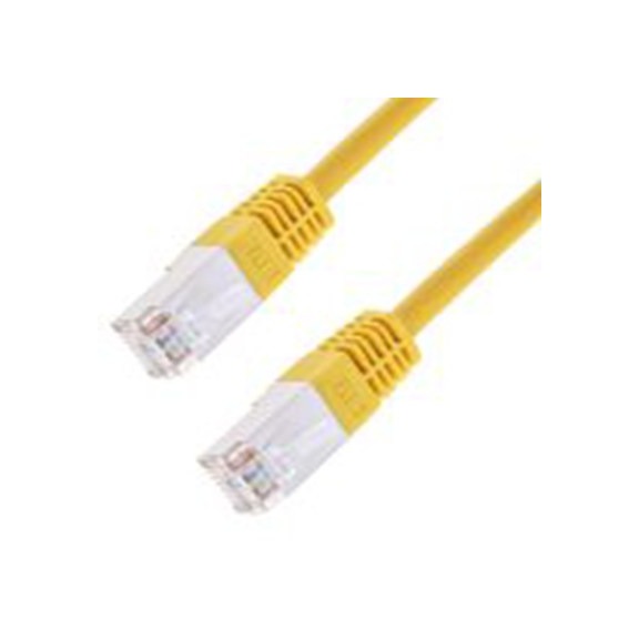 RS PRO,411-520,1 m 6 类 以太网电缆, 屏蔽, 黄色 聚氯乙烯护套