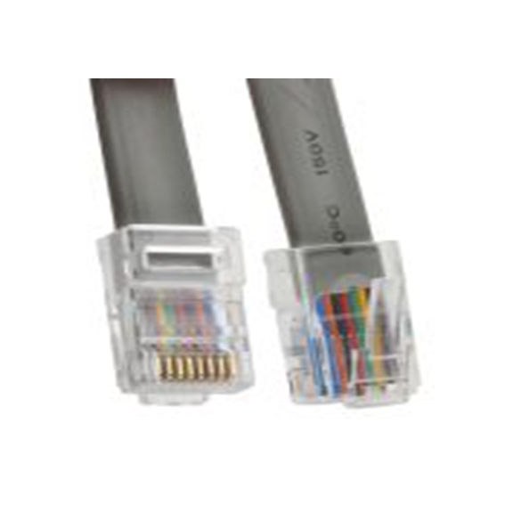 RS PRO,446-686,电话延长线, RJ45 母插转 RJ45 3 m 公, 灰色护套