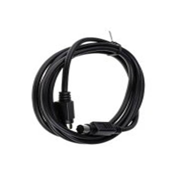 RS PRO,463-552,RS PRO DIN线, 2 m长, 插头 公 母插, 黑色