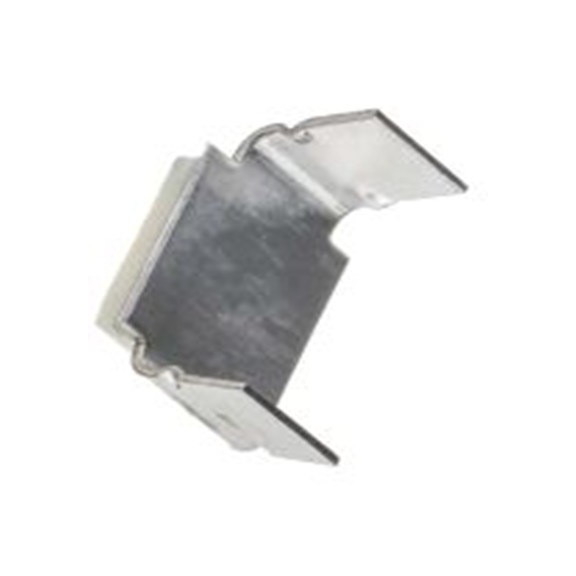 RS PRO,475-154,铝, 天然色, 最大捆束12.7 mm, 自粘固定