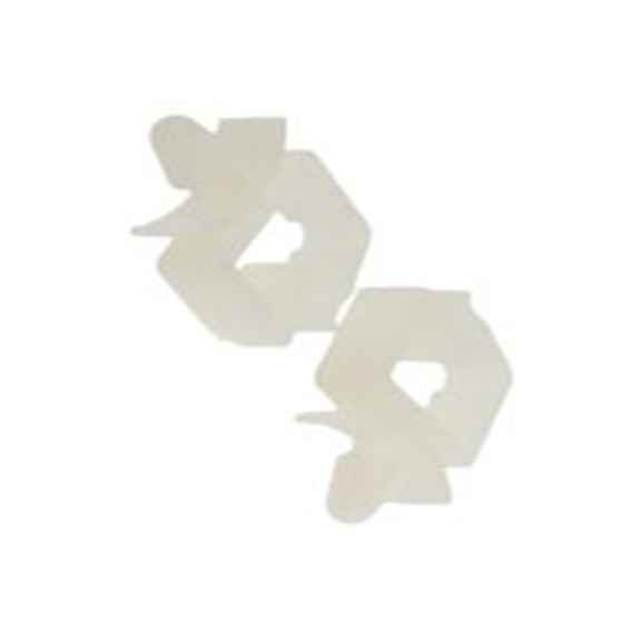 RS PRO,479-550,尼龙 66, 天然色, 推入固定, 阻燃