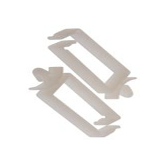 RS PRO,479-576,尼龙 66, 天然色, 推入固定