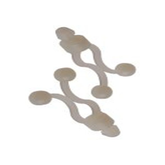 RS PRO,479-598,尼龙 66, 天然色, 最大捆束7.6 mm, 快插式固定