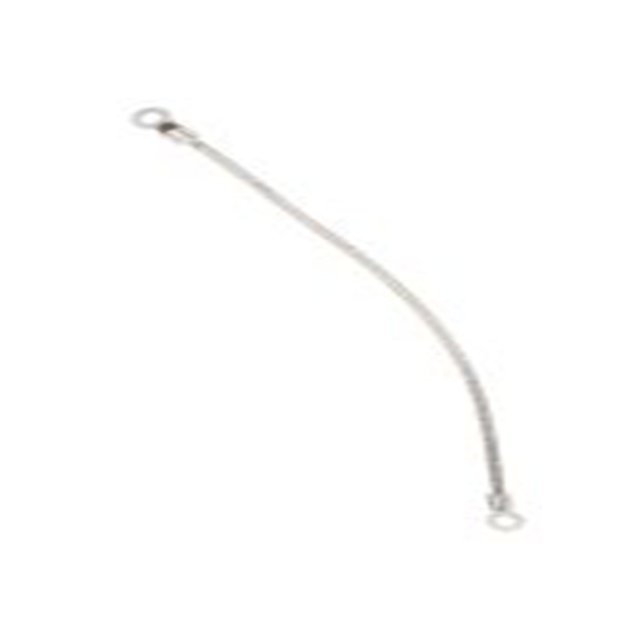 RS PRO,489-175,1.13 mm² 铜编织带, 0.15 m长 M3.5螺栓, 15.41 Ω/km 锡铜线导体, 16 x 4 x 0.15 mm