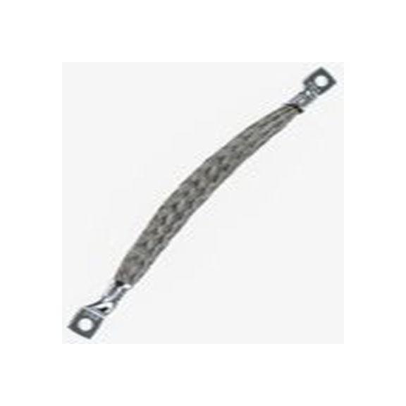 RS PRO,489-204,8.29 mm² 铜编织带, 0.15 m长 M5螺栓, 2.1 Ω/km 锡铜线导体, 24 x 11 x 0.2 mm