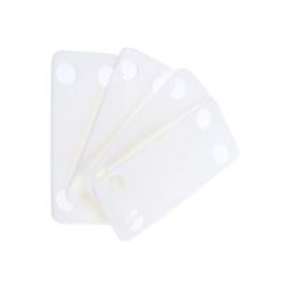 RS PRO,492-308,电缆标识 4.8 mm, 白色, 45.3 mm x 19 mm