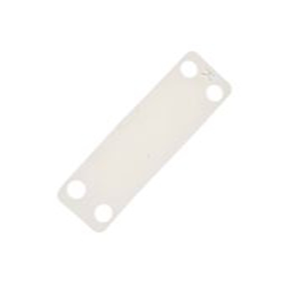 RS PRO,492-320,电缆标识 4.8 mm, 天然色, 图例空白, 65 mm x 19 mm