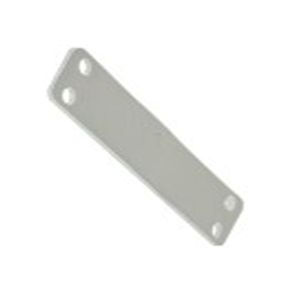 RS PRO,492-336,电缆标识, 扎带固定, 天然色 白色, 90 mm x 19 mm