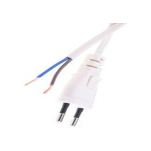 RS PRO,190-3252,2 m 电源线, 250 V, 无端接转CEE 7/16 欧式插头 聚氯乙烯, 白色, 符合CE标准