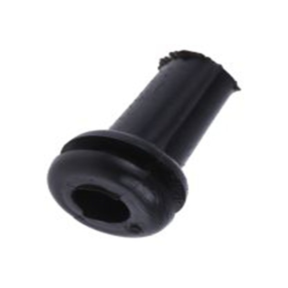 RS PRO,543-282,电缆垫圈  黑色 聚氯乙烯 电缆垫圈, 6.35 mm最大电缆直径, 9.52 mm面板孔径