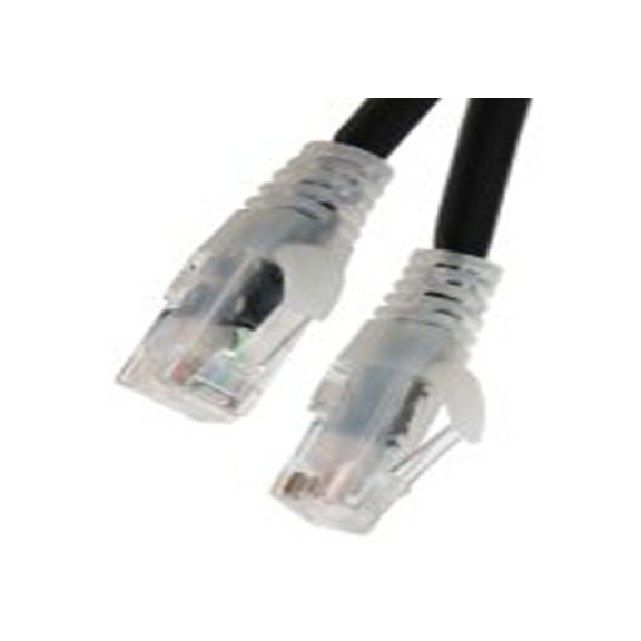 RS PRO,556-229,3 m 6 类 以太网电缆, U/UTP屏蔽, 黑色 低烟，无卤护套, RJ45 公转RJ45 公