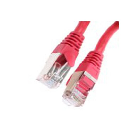 RS PRO,556-235,2 m Cat5e 以太网电缆, F/UTP屏蔽, 红色 聚氯乙烯护套, RJ45 公转RJ45 公