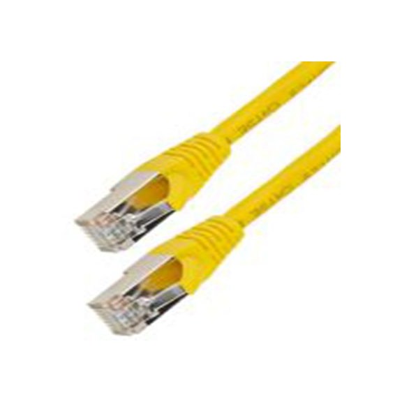RS PRO,556-257,3 m Cat5e 以太网电缆, F/UTP屏蔽, 黄色 聚氯乙烯护套, RJ45 公转RJ45 公
