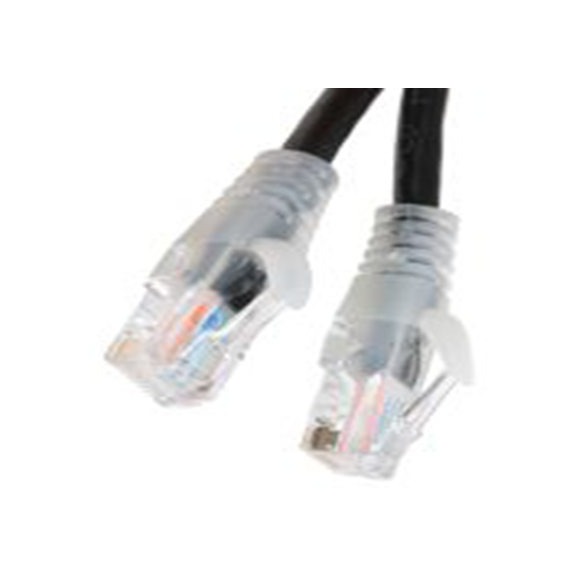 RS PRO,556-263,5 m Cat5e 以太网电缆, 无屏蔽, 黑色 聚氯乙烯护套, RJ45 公转RJ45 公