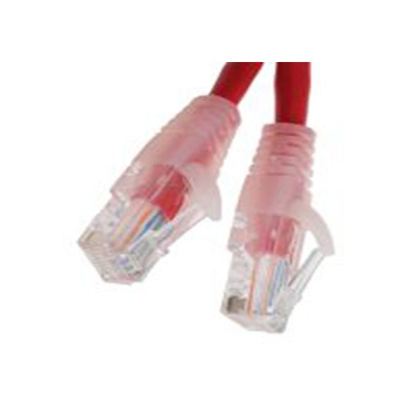 RS PRO,556-326,3 m Cat5e 以太网电缆, U/UTP屏蔽, 红色 聚氯乙烯护套, RJ45 公转RJ45 公