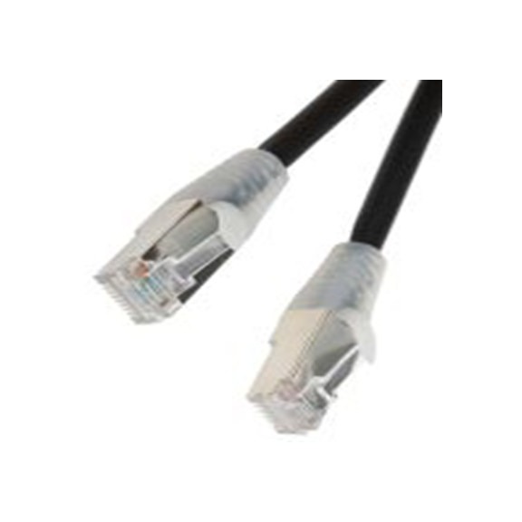 RS PRO,556-354,10 m 6 类 以太网电缆, F/UTP屏蔽, 黑色 低烟，无卤护套, RJ45 公转RJ45 公