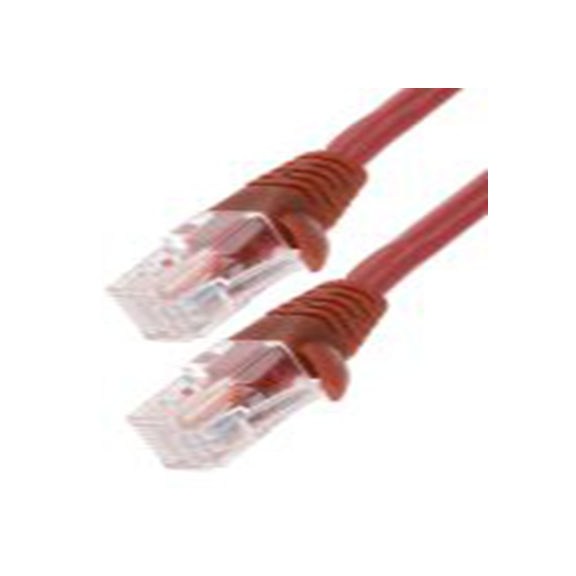 RS PRO,556-427,10 m Cat5e 以太网电缆, U/UTP屏蔽, 红色 低烟，无卤护套, RJ45 公转RJ45 公