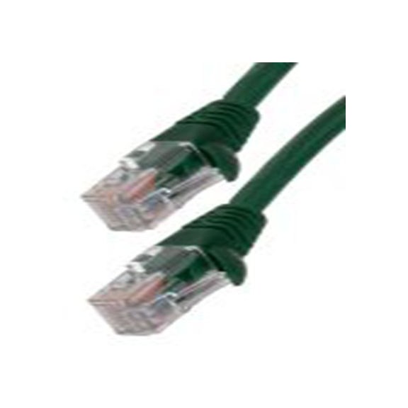RS PRO,556-449,1 m Cat5e 以太网电缆, U/UTP屏蔽, 绿色 低烟，无卤护套, RJ45 公转RJ45 公