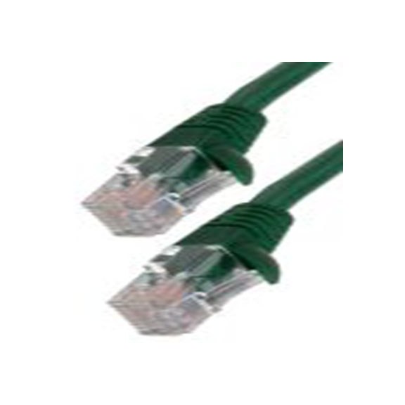 RS PRO,556-455,3 m Cat5e 以太网电缆, U/UTP屏蔽, 绿色 低烟，无卤护套, RJ45 公转RJ45 公