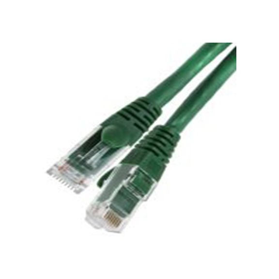 RS PRO,556-459,2 m Cat5e 以太网电缆, U/UTP屏蔽, 绿色 低烟，无卤护套, RJ45 公转RJ45 公