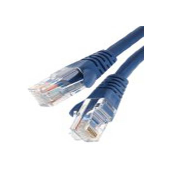 RS PRO,556-465,0.5 m Cat5e 以太网电缆, U/UTP屏蔽, 蓝色 低烟，无卤护套, RJ45 公转RJ45 公