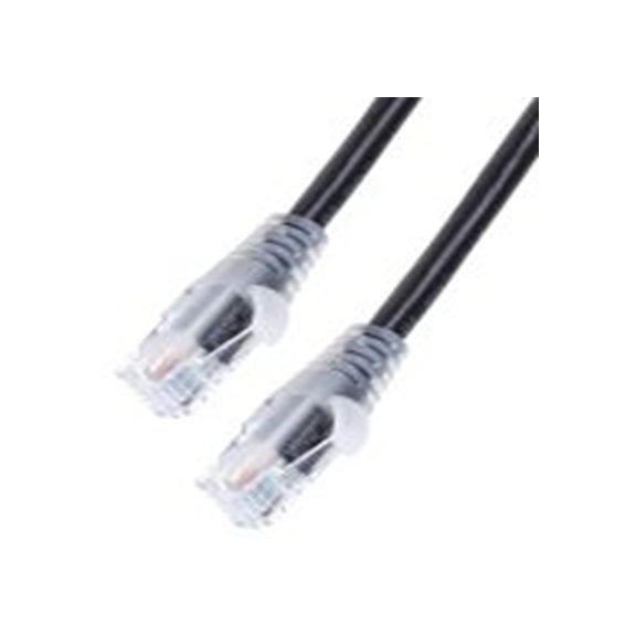 RS PRO,556-512,10 m 6 类 以太网电缆, U/UTP屏蔽, 黑色 聚氯乙烯护套, RJ45 公转RJ45 公