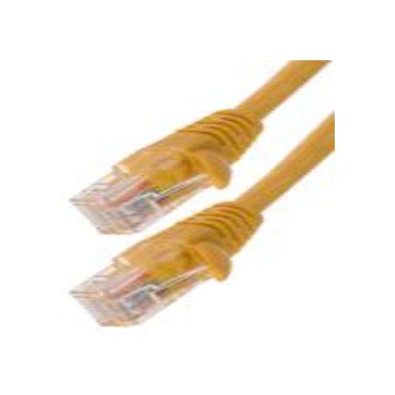 RS PRO,556-528,10 m Cat5e 以太网电缆, U/UTP屏蔽, 黄色 聚氯乙烯护套, RJ45 公转RJ45 公
