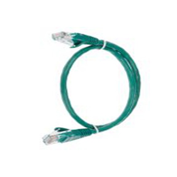 RS PRO,556-538,0.5 m Cat5e 以太网电缆, U/UTP屏蔽, 绿色 聚氯乙烯护套, RJ45 公转RJ45 公