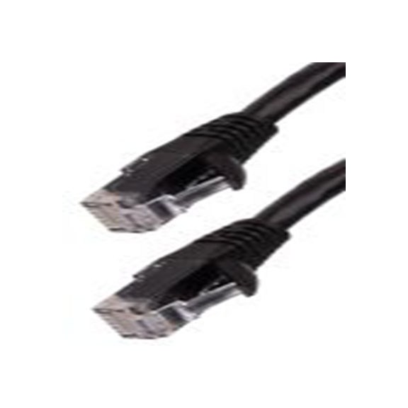 RS PRO,556-578,1 m 6 类 以太网电缆, U/UTP屏蔽, 黑色 聚氯乙烯护套, RJ45 公转RJ45 公