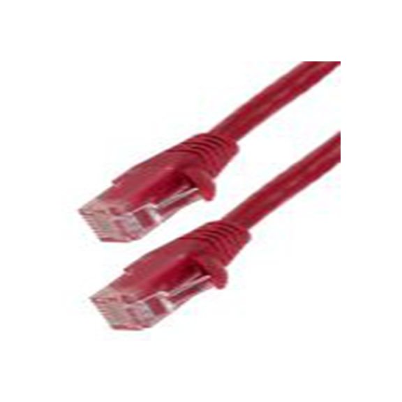 RS PRO,556-617,1 m 6 类 以太网电缆, U/UTP屏蔽, 红色 聚氯乙烯护套, RJ45 公转RJ45 公