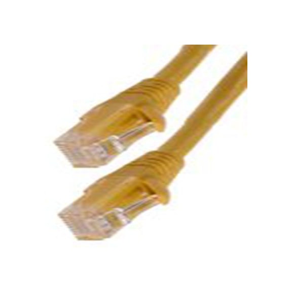 RS PRO,556-623,0.5 m 6 类 以太网电缆, 无屏蔽, 黄色 聚氯乙烯护套, RJ45 公转RJ45 公