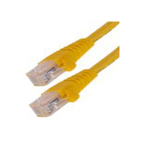 RS PRO,556-629,1 m 6 类 以太网电缆, 无屏蔽, 黄色 聚氯乙烯护套, RJ45 公转RJ45 公