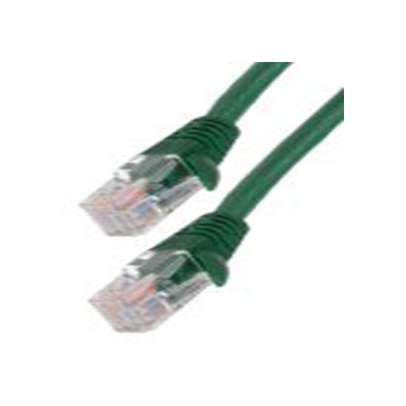 RS PRO,556-714,10 m Cat5e 以太网电缆, U/UTP屏蔽, 绿色 低烟，无卤护套, RJ45 公转RJ45 公
