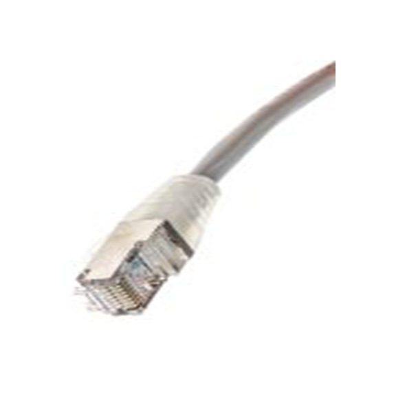 RS PRO,556-724,1 m Cat5e 以太网电缆, F/UTP屏蔽, 灰色 聚氯乙烯护套, RJ45 公转RJ45 公