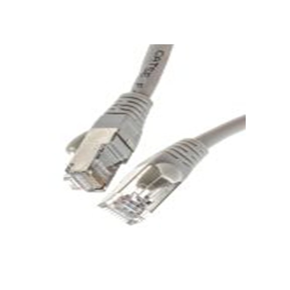 RS PRO,556-730,10 m Cat5e 以太网电缆, F/UTP屏蔽, 灰色 聚氯乙烯护套, RJ45 公转RJ45 公