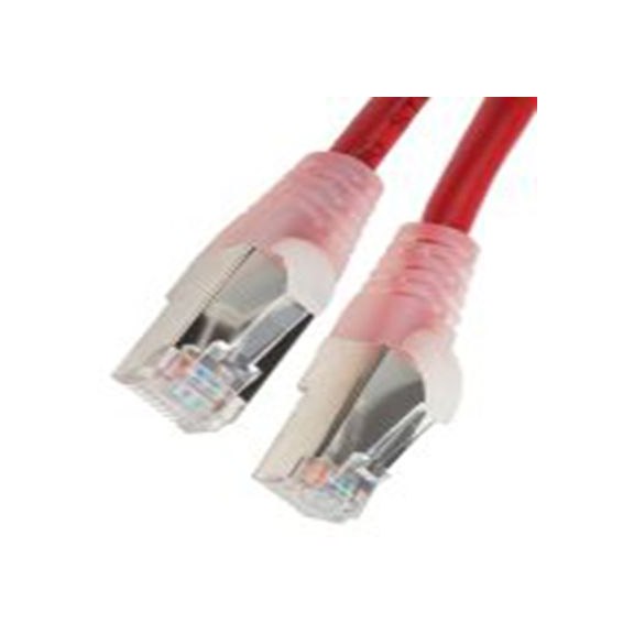 RS PRO,556-742,10 m Cat5e 以太网电缆, F/UTP屏蔽, 红色 聚氯乙烯护套, RJ45 公转RJ45 公