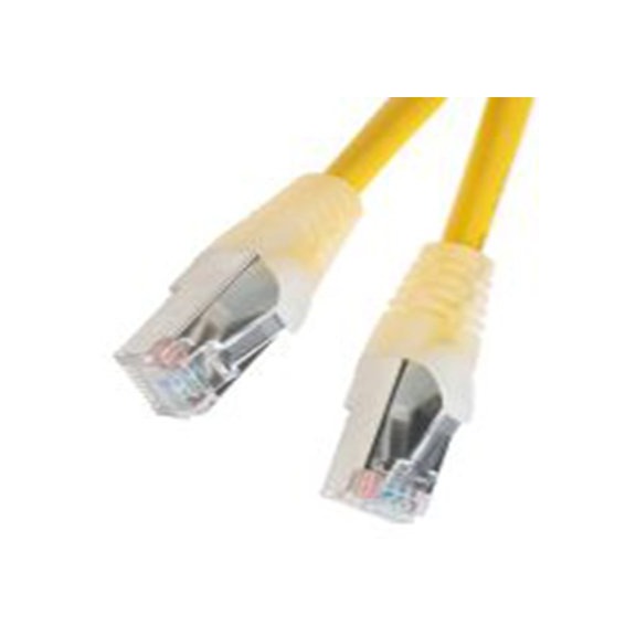 RS PRO,556-746,2 m Cat5e 以太网电缆, F/UTP屏蔽, 黄色 聚氯乙烯护套, RJ45 公转RJ45 公
