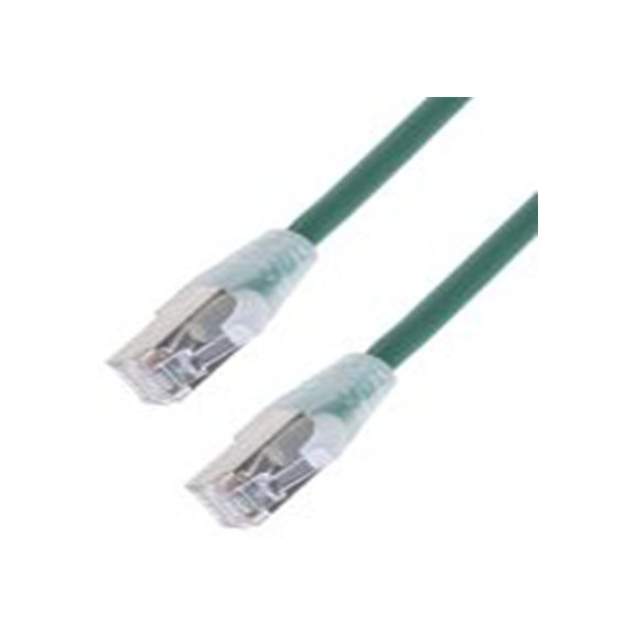 RS PRO,556-752,1 m 6 类 以太网电缆, F/UTP屏蔽, 绿色 低烟，无卤护套, RJ45 公转RJ45 公