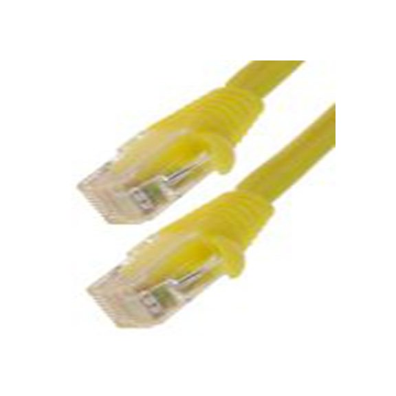 RS PRO,556-768,2 m 未屏蔽 6 类 以太网电缆, 无屏蔽, 黄色 低烟，无卤护套
