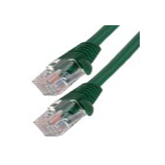 RS PRO,556-837,0.5 m Cat5e 以太网电缆, U/UTP屏蔽, 绿色 低烟，无卤护套, RJ45 公转RJ45 公