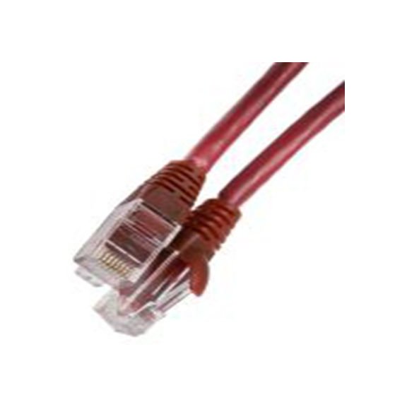 RS PRO,556-853,0.5 m 6 类 以太网电缆, U/UTP屏蔽, 红色 低烟，无卤护套, RJ45 公转RJ45 公