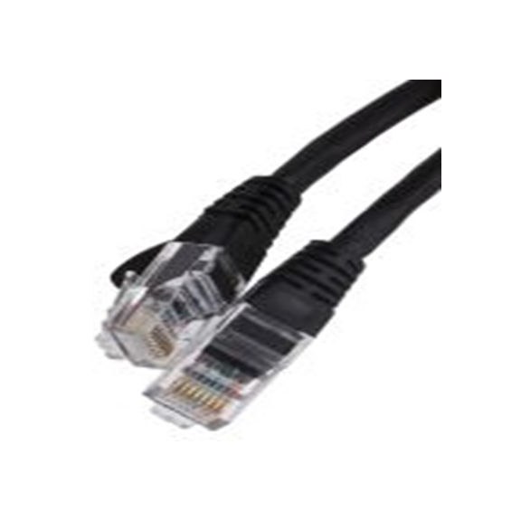 RS PRO,556-897,10 m Cat5e 以太网电缆, 无屏蔽, 黑色 低烟，无卤护套, RJ45 公转RJ45 公