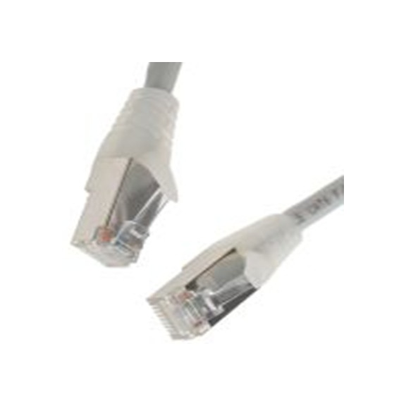 RS PRO,556-966,0.5 m 6 类 以太网电缆, F/UTP屏蔽, 灰色 低烟，无卤护套, RJ45 公转RJ45 公