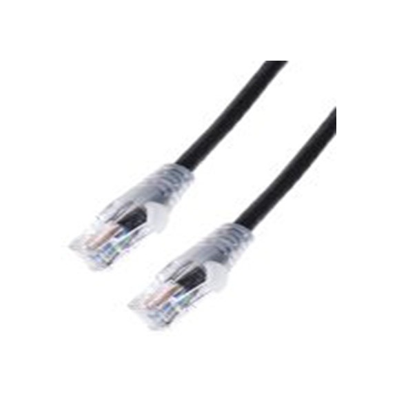 RS PRO,557-036,3 m Cat5e 以太网电缆, 无屏蔽, 黑色 聚氯乙烯护套, RJ45 公转RJ45 公