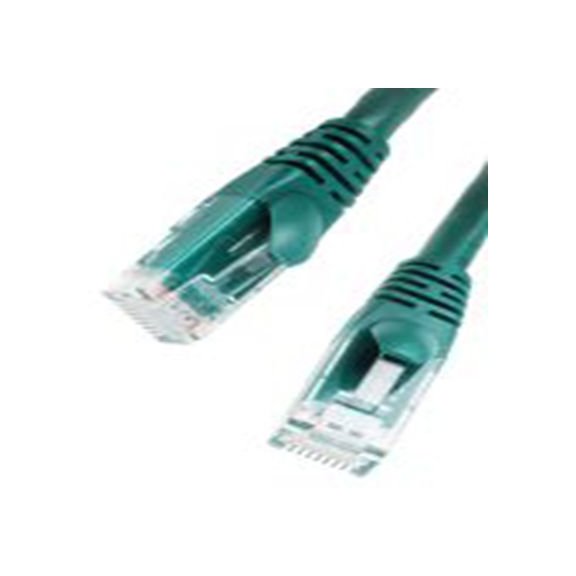 RS PRO,557-161,0.5 m 6 类 以太网电缆, U/UTP屏蔽, 绿色 聚氯乙烯护套, RJ45 公转RJ45 公