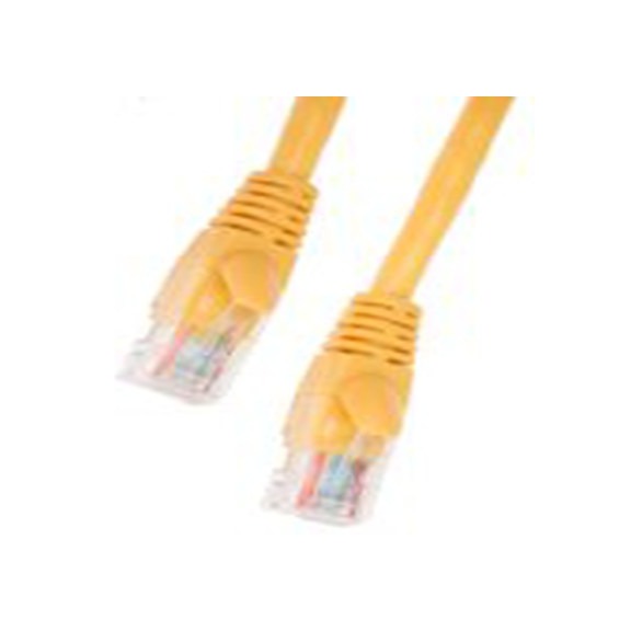 RS PRO,557-244,5 m Cat5e 以太网电缆, U/UTP屏蔽, 黄色 聚氯乙烯护套, RJ45 公转RJ45 公