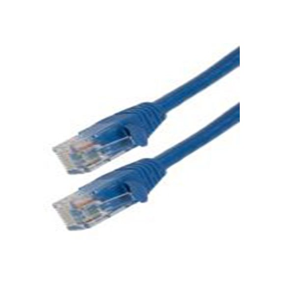 RS PRO,557-250,0.5 m Cat5e 以太网电缆, U/UTP屏蔽, 蓝色 聚氯乙烯护套, RJ45 公转RJ45 公