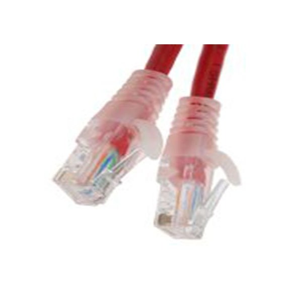 RS PRO,557-262,10 m Cat5e 以太网电缆, U/UTP屏蔽, 红色 聚氯乙烯护套, RJ45 公转RJ45 公